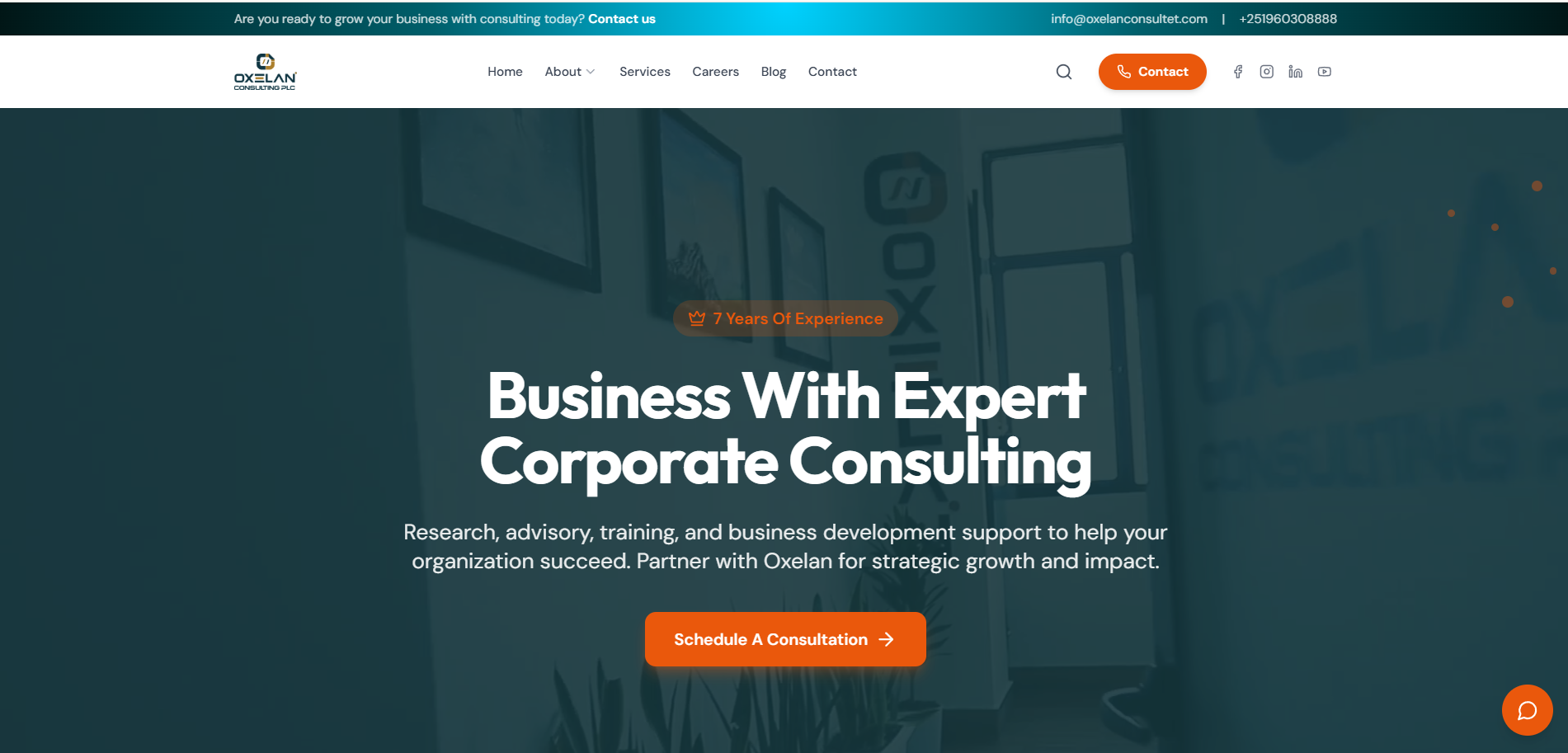 Landing Page & CRM project by Abrham Ababu